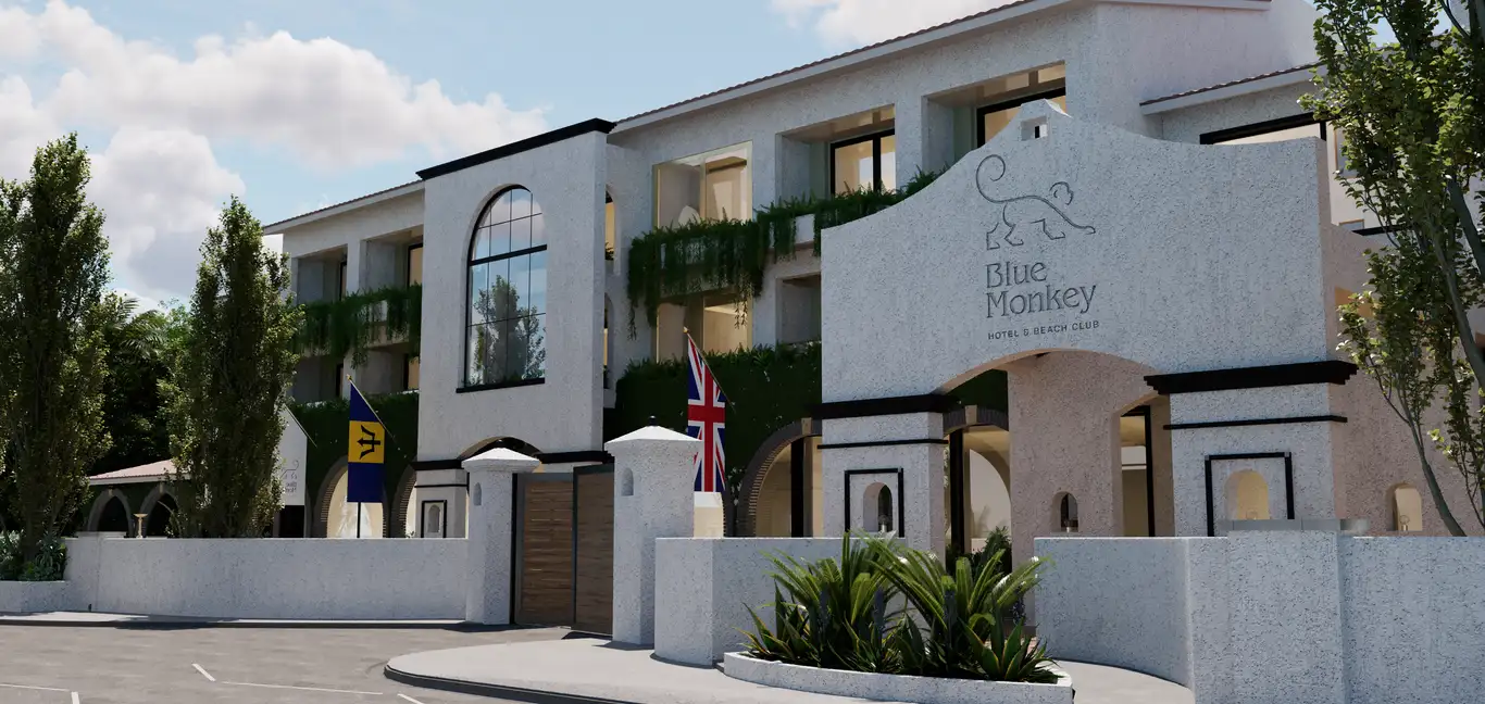 Blue Monkey Hotel & Beach Club : Resort Exterior 