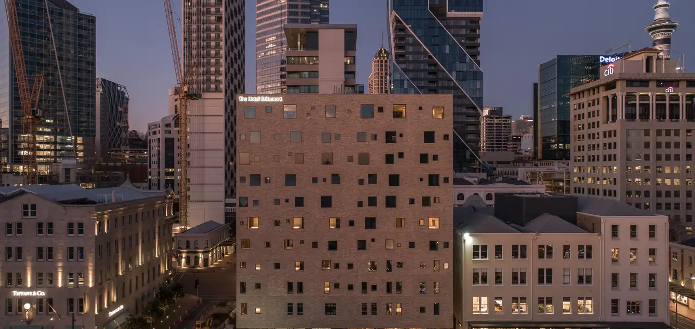 The Hotel Britomart : View of the Hotel 