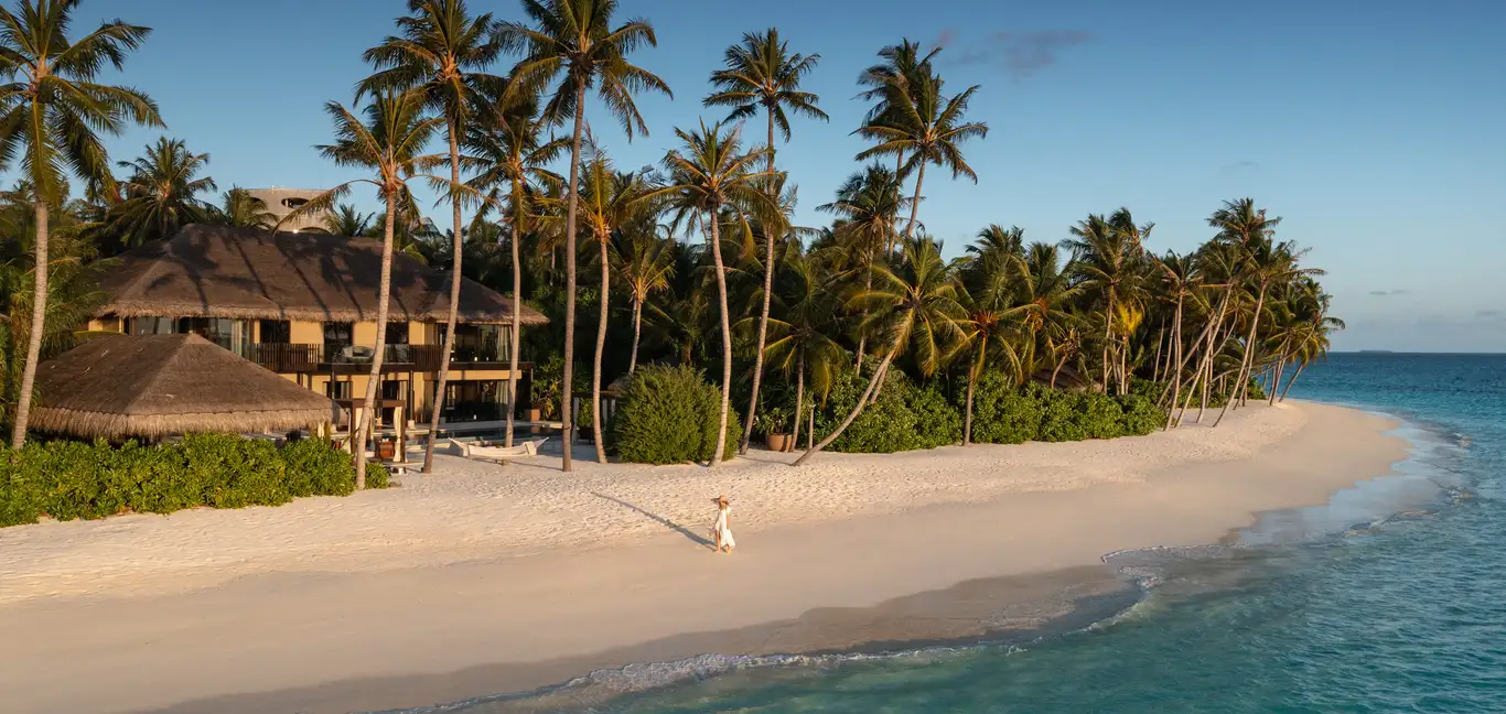 Velaa Private Island : Beach at Velaa Private Residence 