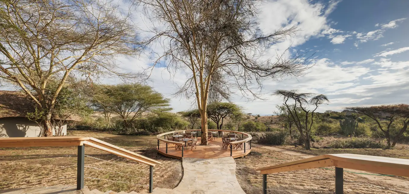 Elewana Lewa Safari Camp : Viewing Deck