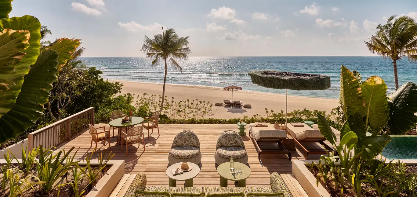.Here Maldives : Four Bedroom Residence - Oceanside Terrace 