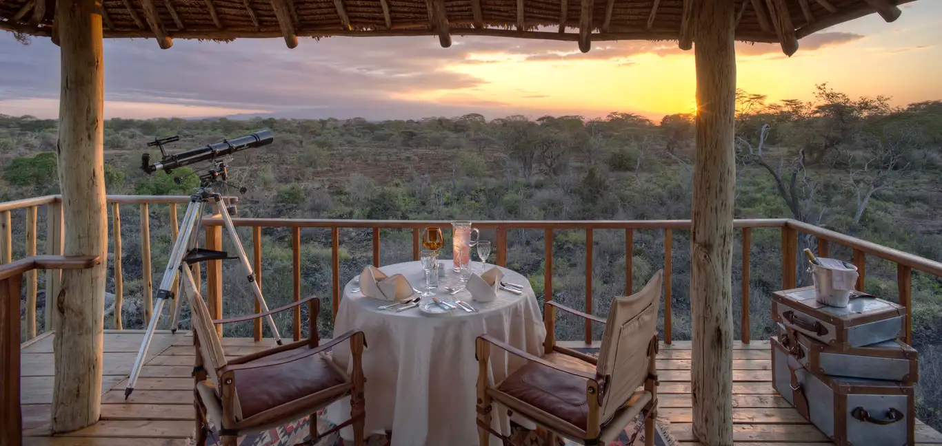 Finch Hattons Luxury Tented Camp : Observation Tower 