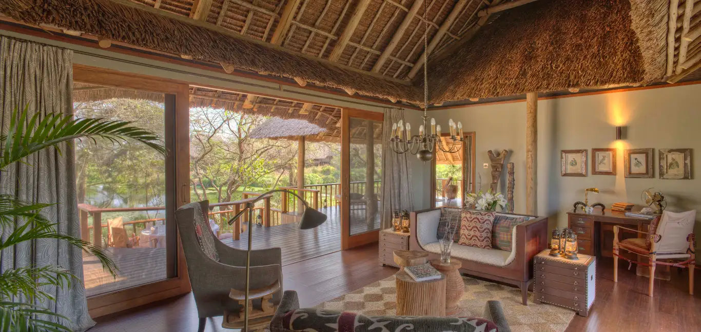 Finch Hattons Luxury Tented Camp : Two Bedroom Luxury Suite 