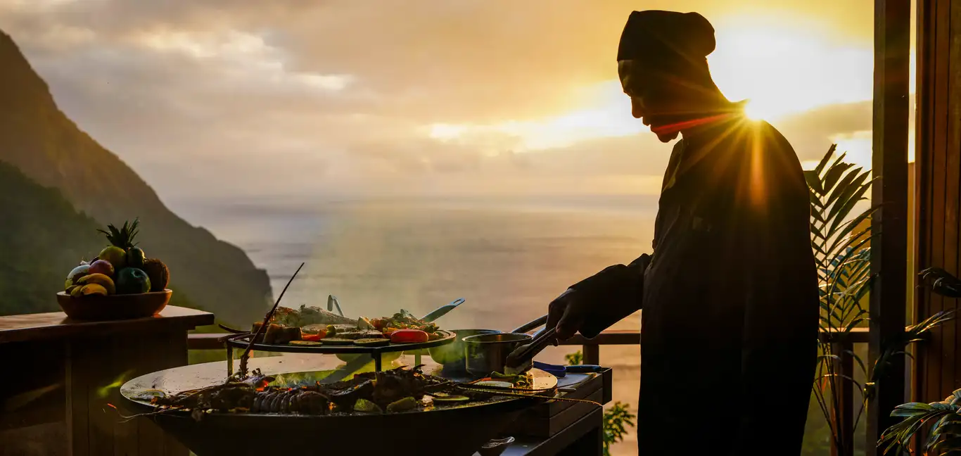 Ladera Resort : Sunset Fish Fry