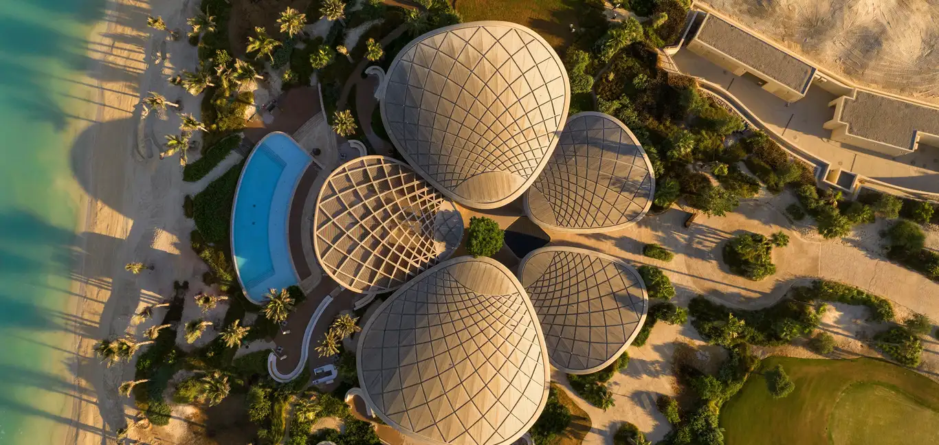 InterContinental The Red Sea Resort : Aerial View of Resort 