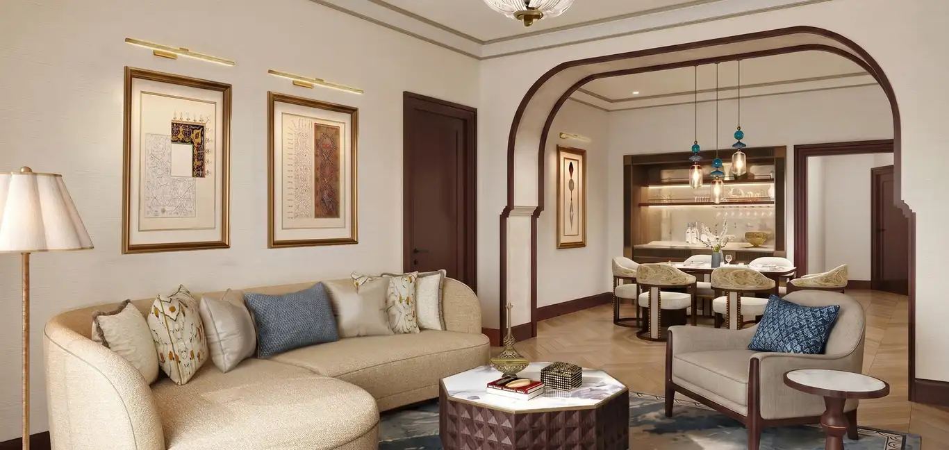 Jumeirah Zabeel Saray : Two Bedroom Ocean Skyline Suite 