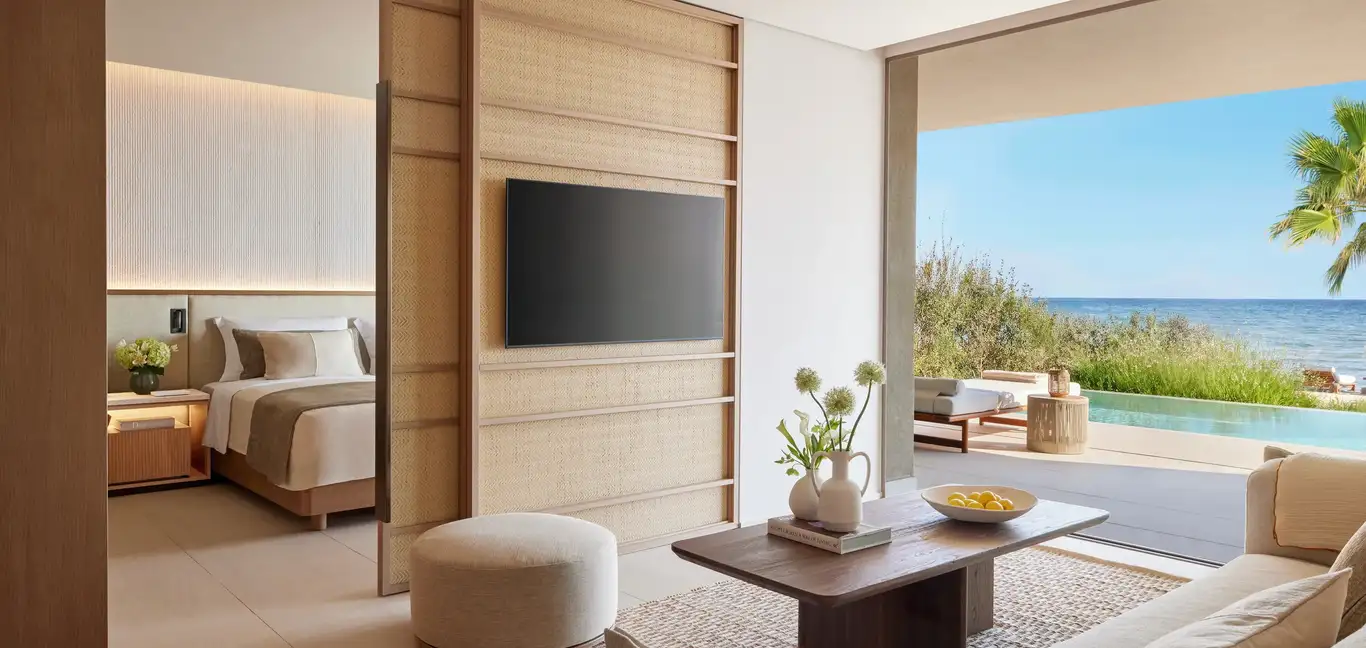 Sani Asterias : Two Bedroom Residence with Private Pool Beach Front 
