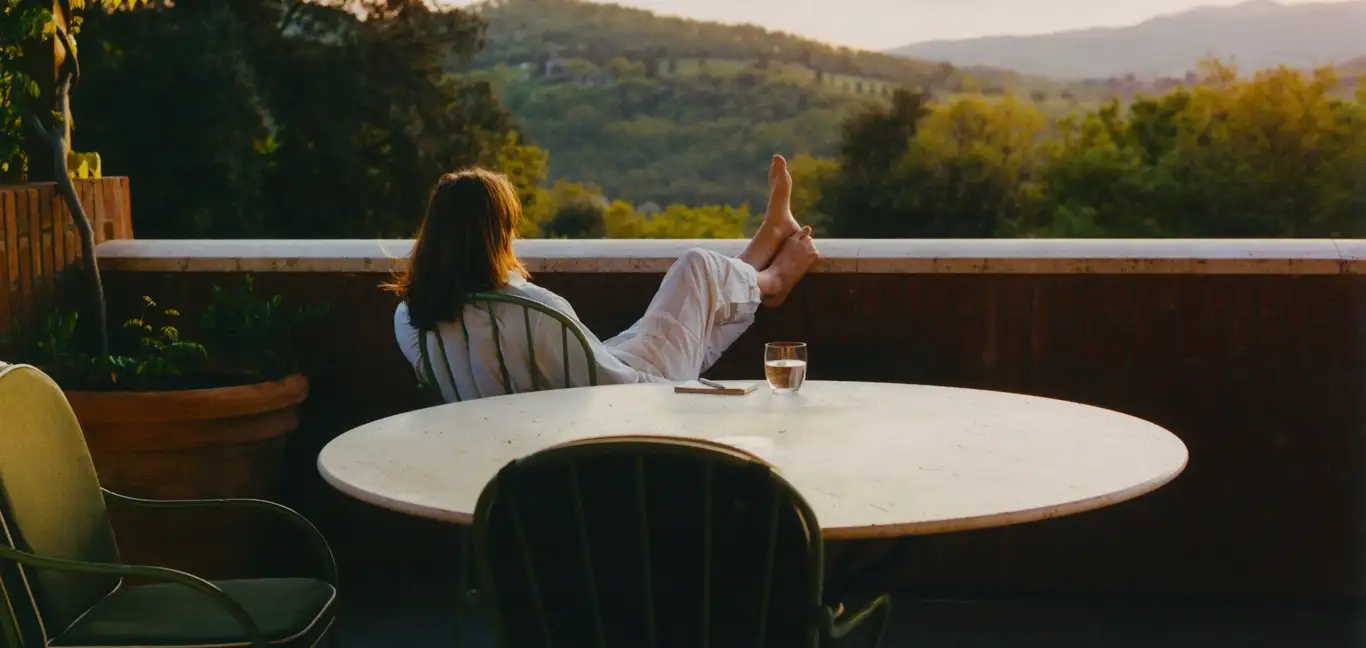 Castello di Casole, A Belmond Hotel, Tuscany : Relaxing with the View 