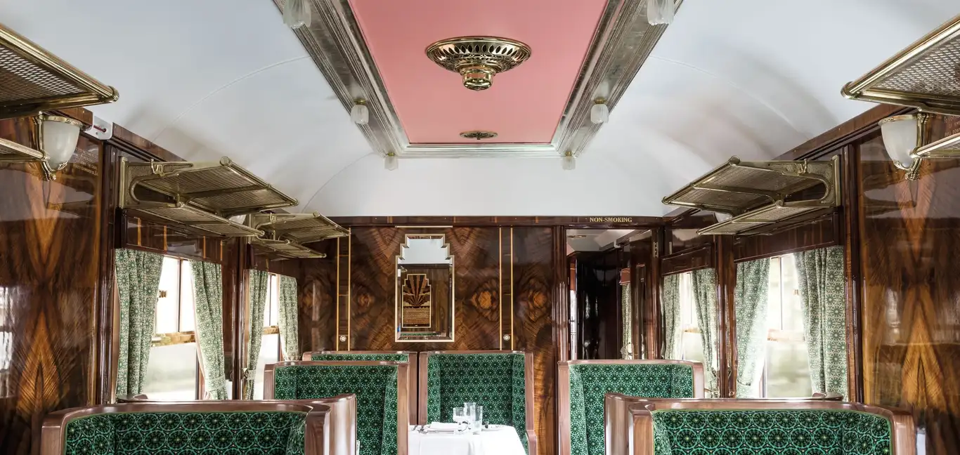 British Pullman, A Belmond Train, England : Train Interior 