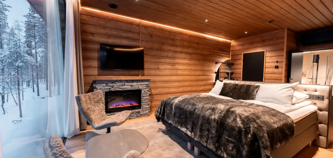 Wilderness Hotel Saariselka : Lodge suite