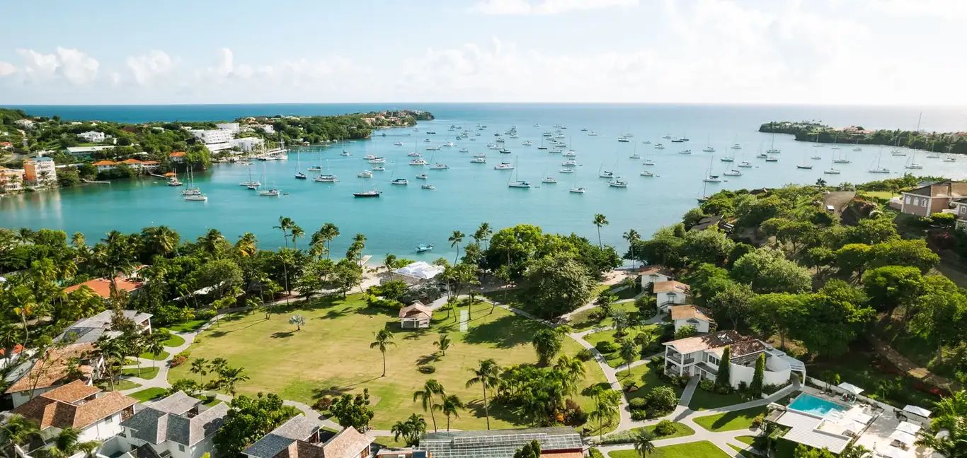 Calabash Hotel : Property aerial