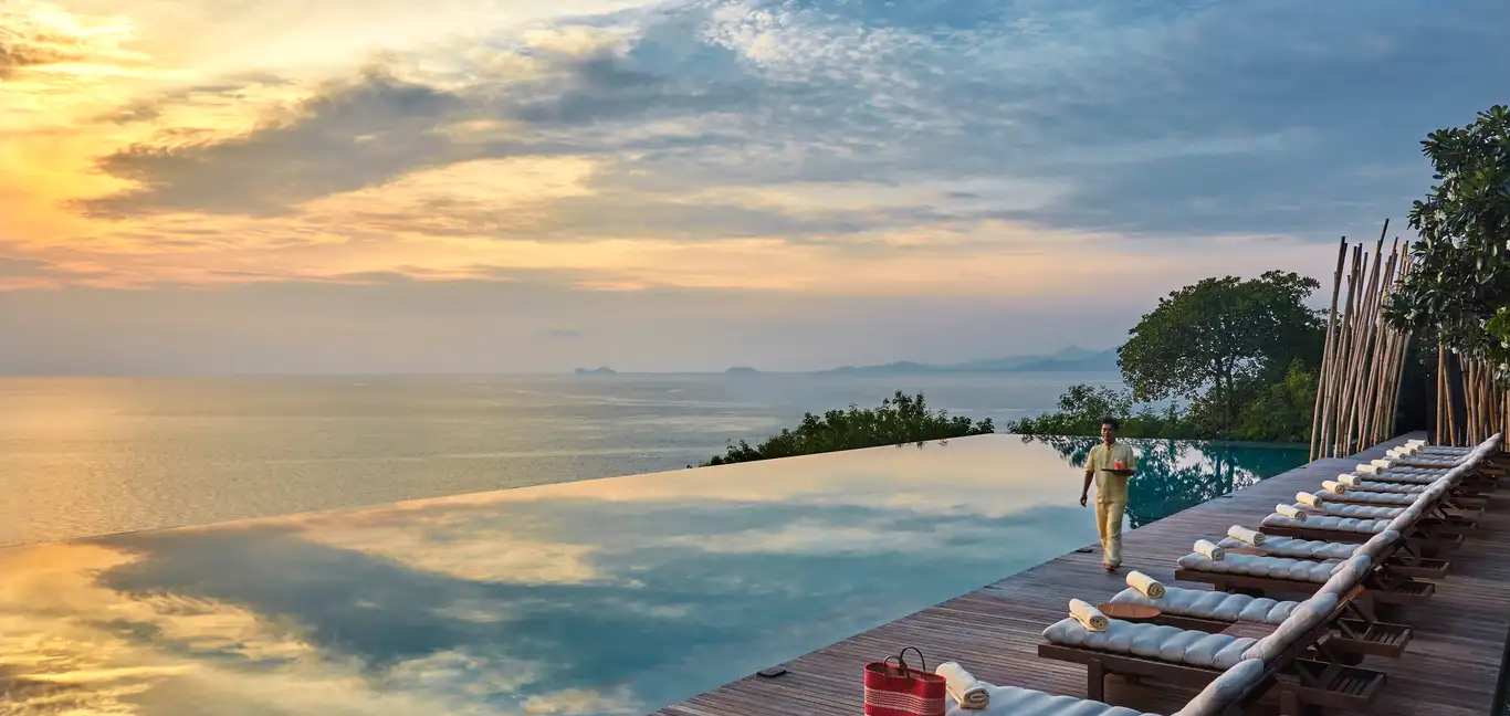 Six Senses Samui : Infinity pool