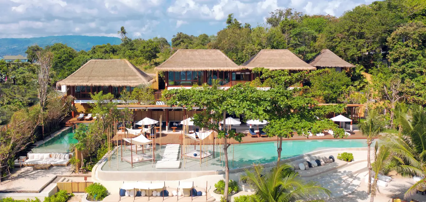 Six Senses Samui : Aerial view