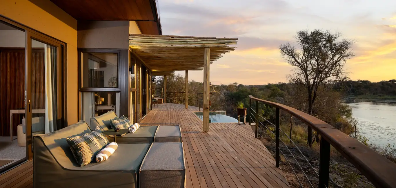 Shisaka Camp at Sandringham Private Game Reserve : Suite Deck 