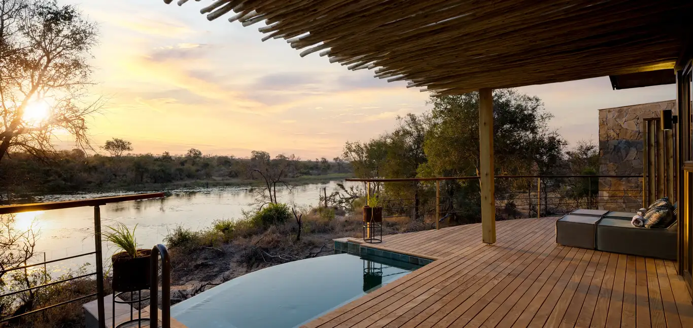 Shisaka Camp at Sandringham Private Game Reserve : Private Plunge Pool 