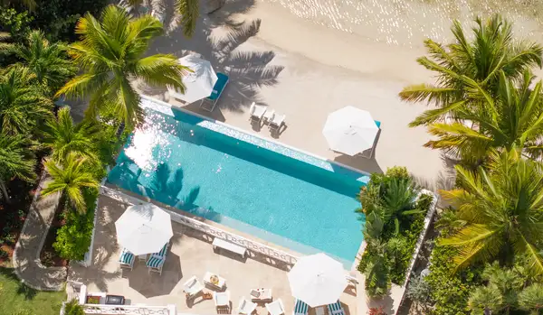 Luxury Beach at Sandy Cove Villa at Jumby Bay Island