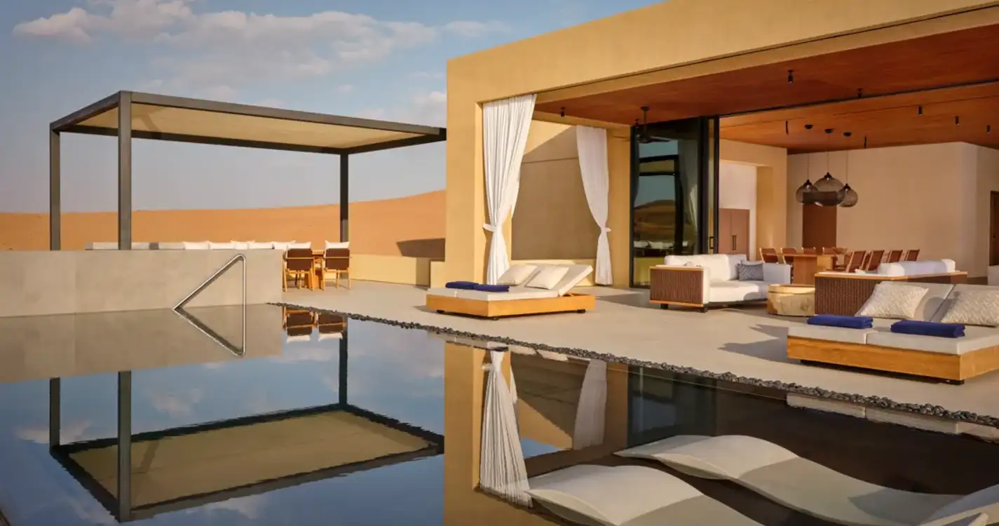 The Ritz-Carlton Ras Al Khaimah, Al Wadi Desert : Signature Villa Outdoor Terrace