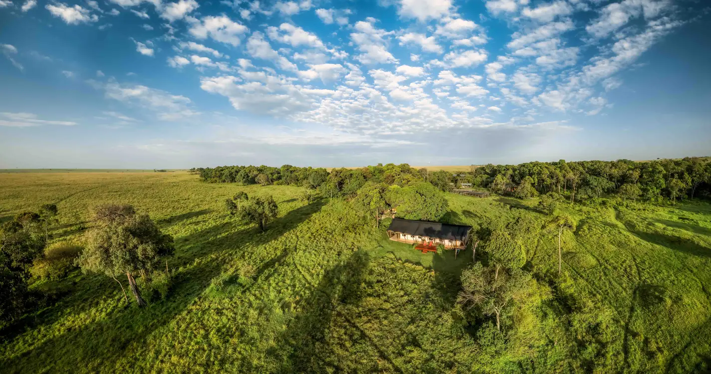 Elewana Elephant Pepper Camp : Aerial