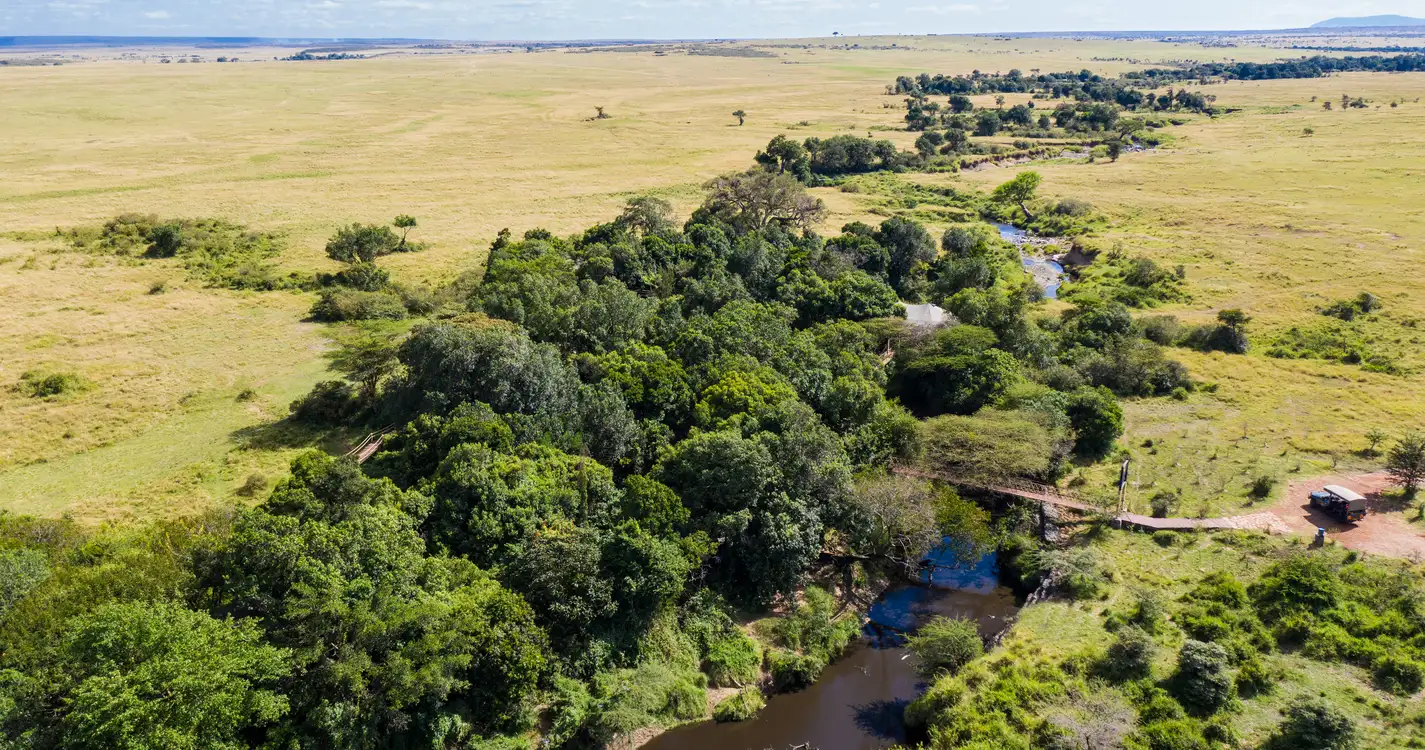 Mara Plains Camp : Camp Exterior
