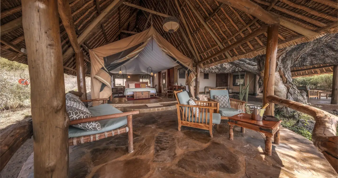 Elewana Tortilis Camp Amboseli : Luxury Tent 