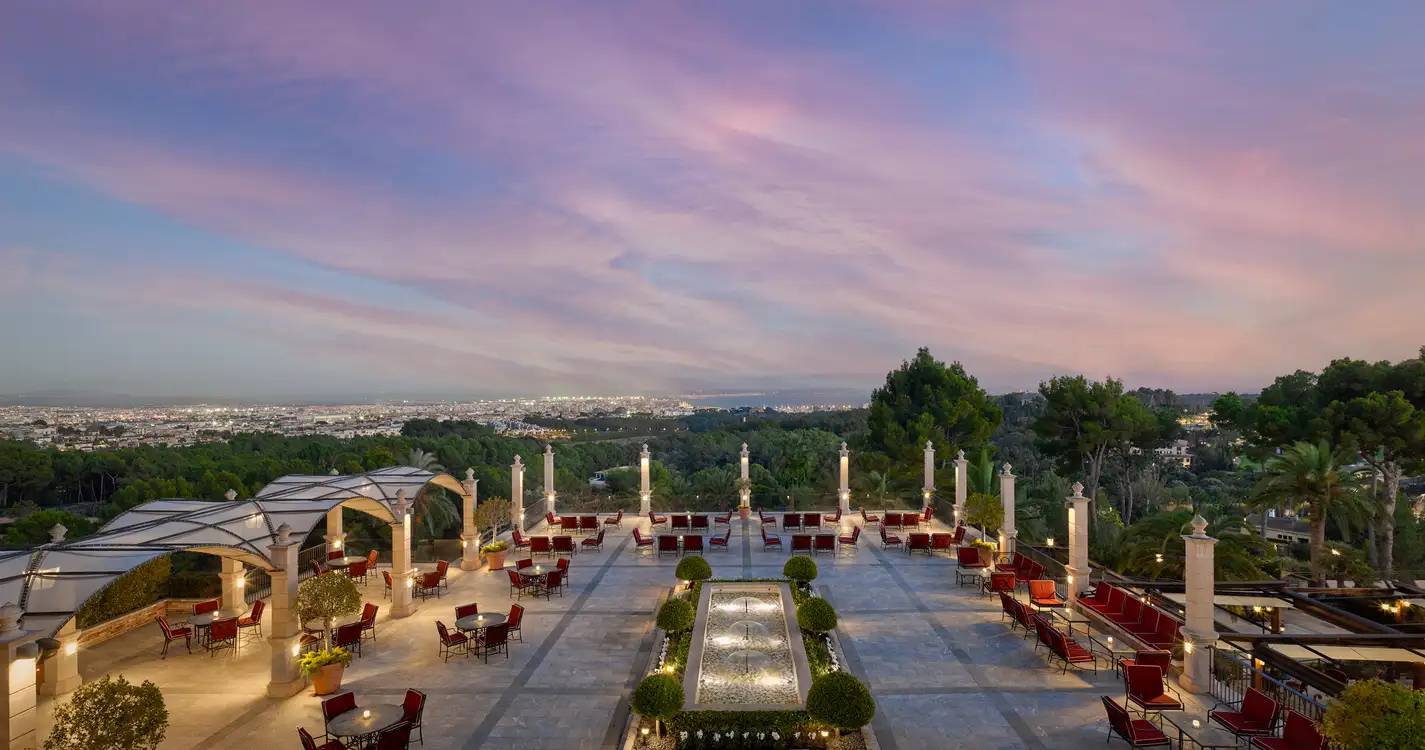 Castillo Hotel Son Vida,  a Luxury Collection Hotel : Terrace 