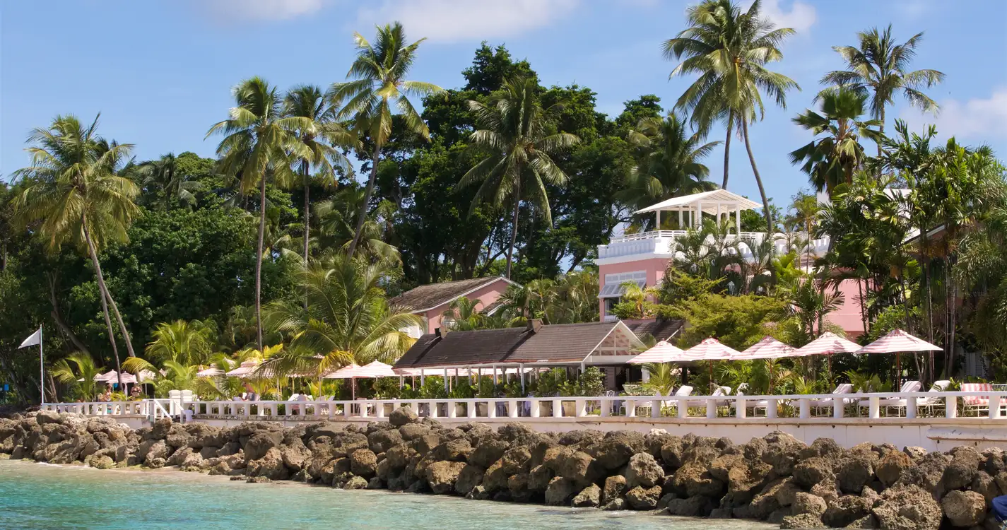 Cobblers Cove Barbados : View of the Hotel 