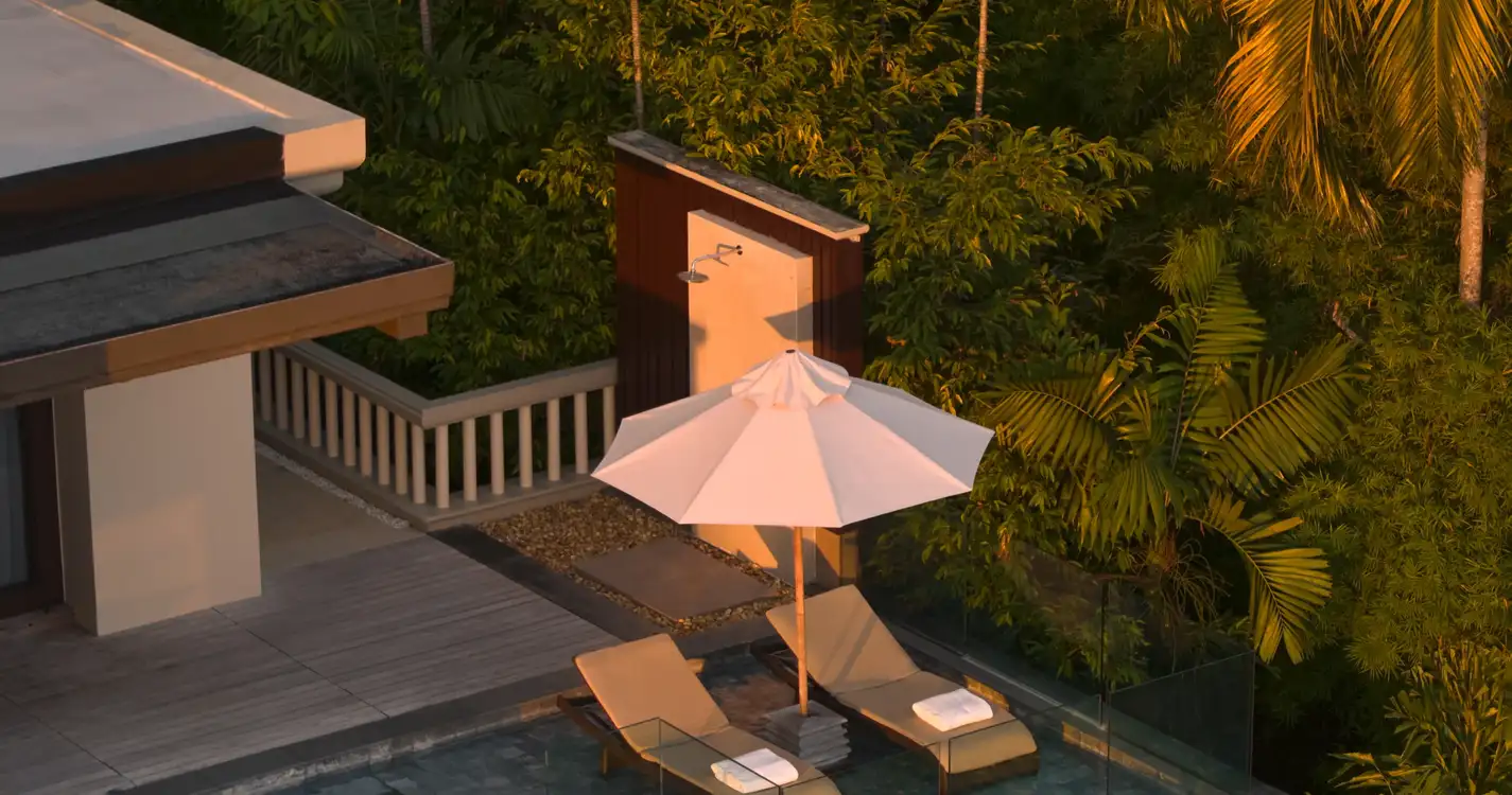 Trisara : Sun Loungers Portrait