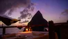 Ladera Resort : Restaurant with Piton Views