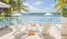 Sandy Cove Villa at Jumby Bay Island : Outside Terrace