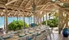 Lazy Lizard  Estate House at  Jumby Bay Island : Dining 