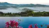 Castello di Casole, A Belmond Hotel, Tuscany : Swimming Pool and View 